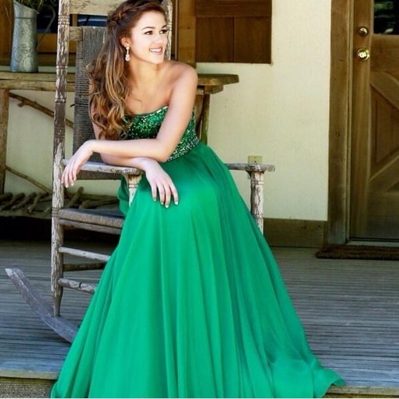Sherri Hill Long Prom Dress - Picture 3 of 6